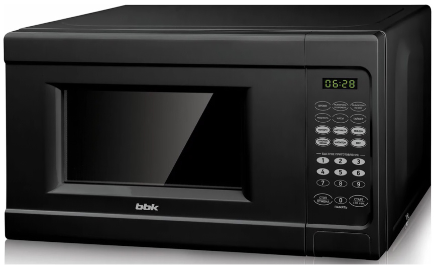Микроволновая печь - СВЧ BBK 20 MWS-727 S/B чёрный фото 1