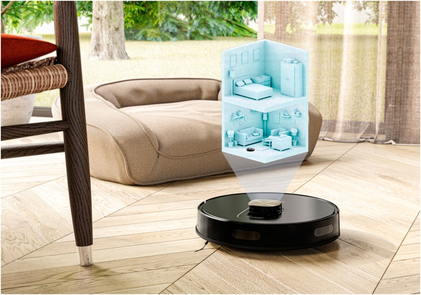 Робот-пылесос Grundig VCR 8430, черный, управление со смартфона фото 9