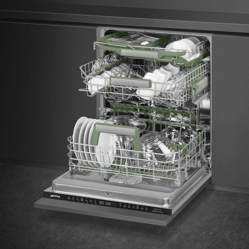 Посудомоечная машина SMEG STL7324AQL фото 9