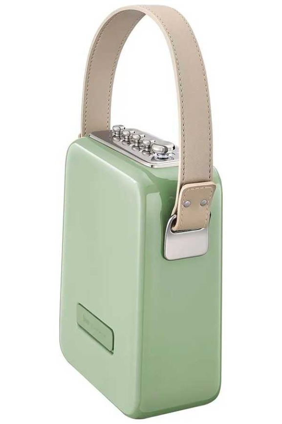 Портативная колонка с двумя микрофонами Divoom SongBird-HQ 2, зеленый фото 4