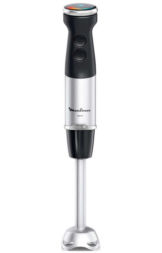 Погружной блендер Moulinex Quickchef+ DD67L810, 20 скоростей,  черный/серый фото 1