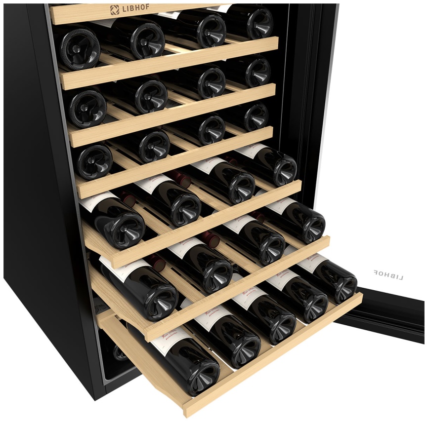 Винный шкаф Libhof GM-56 black фото 6