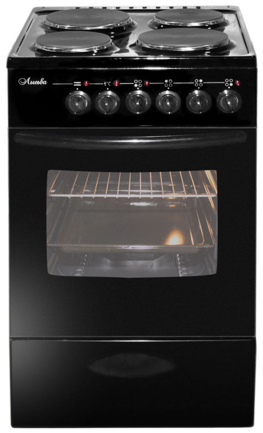 Электроплита Лысьва ЭП 411 МС черная, без крышки фото 1