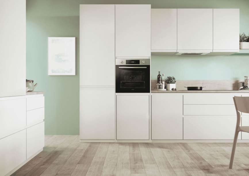 Электрический духовой шкаф Candy COS625XBL 59 см, 70 л гриль конвекция, серебристый фото 5