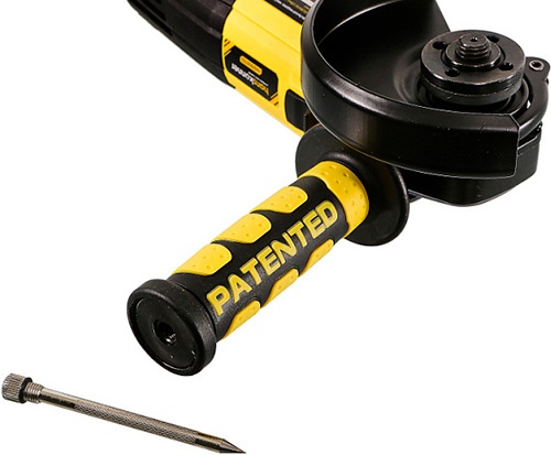 Угловая шлифовальная машина (болгарка) Hanskonner HAG13125TES, КЕЙС фото 6