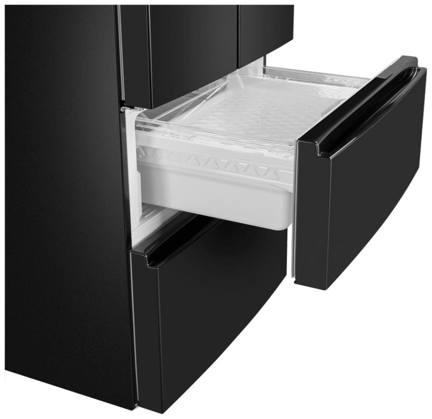 Многокамерный холодильник Maunfeld MFF180NFBE01 No frost, черный фото 7