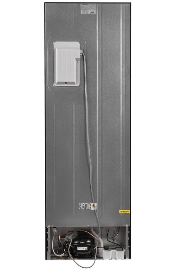 Двухкамерный холодильник Maunfeld MFF185NFSB10 Inverter No frost, черный фото 14