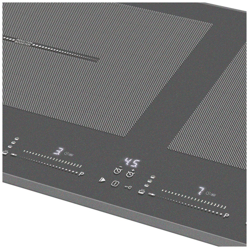 Электрическая варочная панель Maunfeld CVI904SFLDGR 90 см, 4 конфорки стеклокерамика, графит фото 4