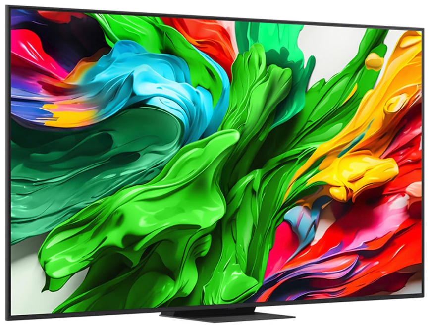 Телевизор LG 86QNED86A6A.ARUG, 86 дюймов, 4K HDR, смарт ТВ, WebOS 25, черный фото 2