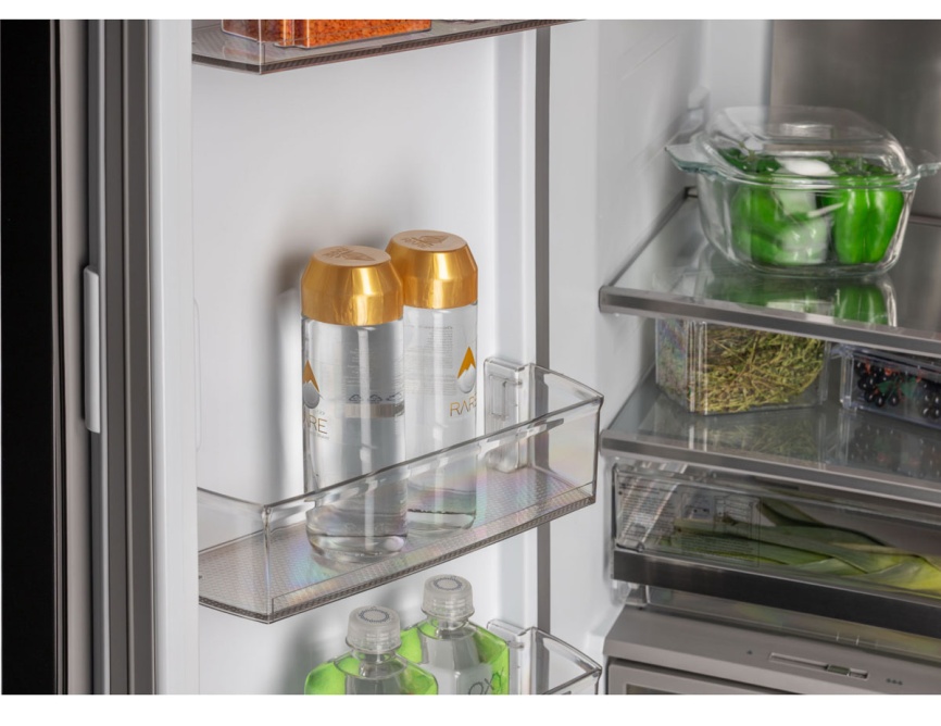 Многокамерный холодильник Hiberg RFQ-600DX NFGC inverter No frost, серый фото 5