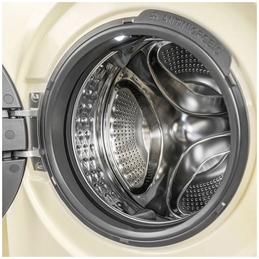 Стиральная машина с сушкой Centek CT-1958 автомат 8 кг, бежевый фото 6