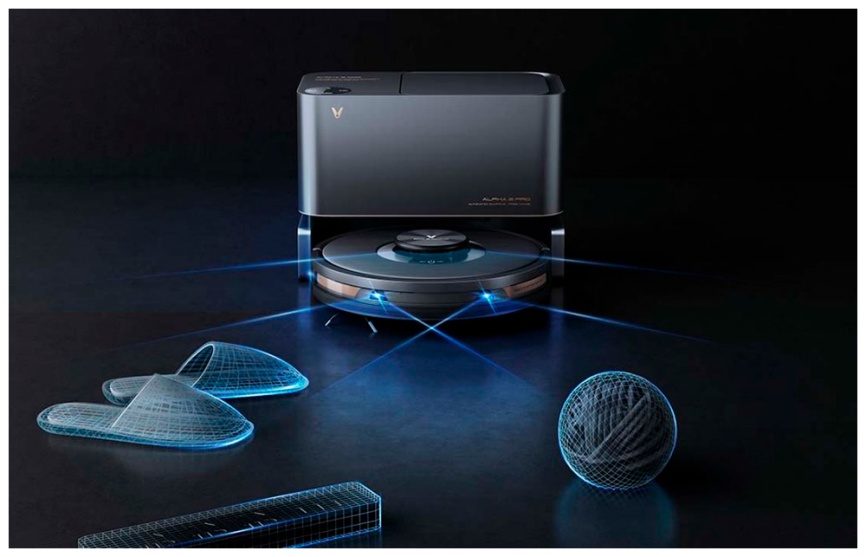 Робот-пылесос Viomi Robot Vacuum Alpha 2 Pro Black фото 6