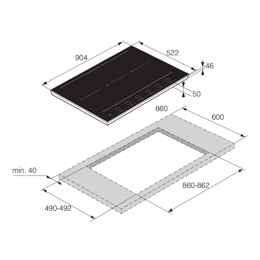 Варочная панель ASKO Asko HID956GC фото 8