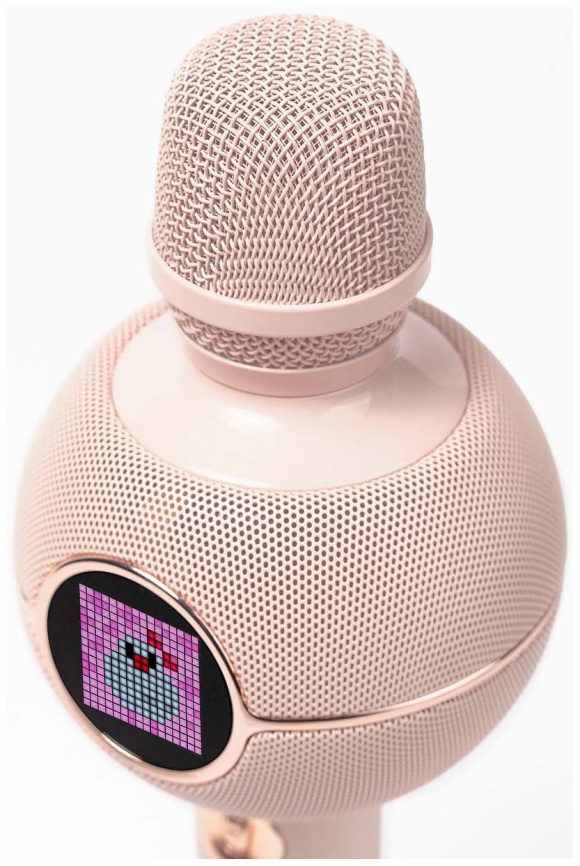 Караоке-микрофон с динамиком Divoom StarSpark розовый (41000009687) фото 3