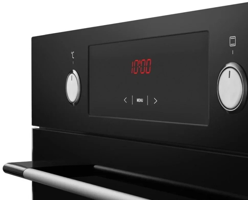 Электрический духовой шкаф Hansa BOES68461 59 см, 62 л, гриль и конвекция, черный фото 9