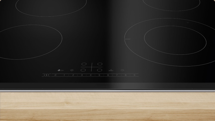 Электрическая варочная панель Bosch PKF675FP2E 60 см, 4 конфорки стеклокерамика, черный фото 3