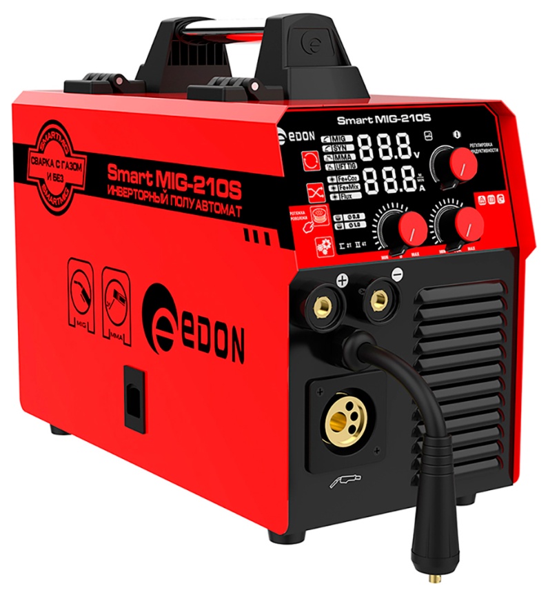 Сварочный полуавтомат Edon Smart MIG-210S фото 1