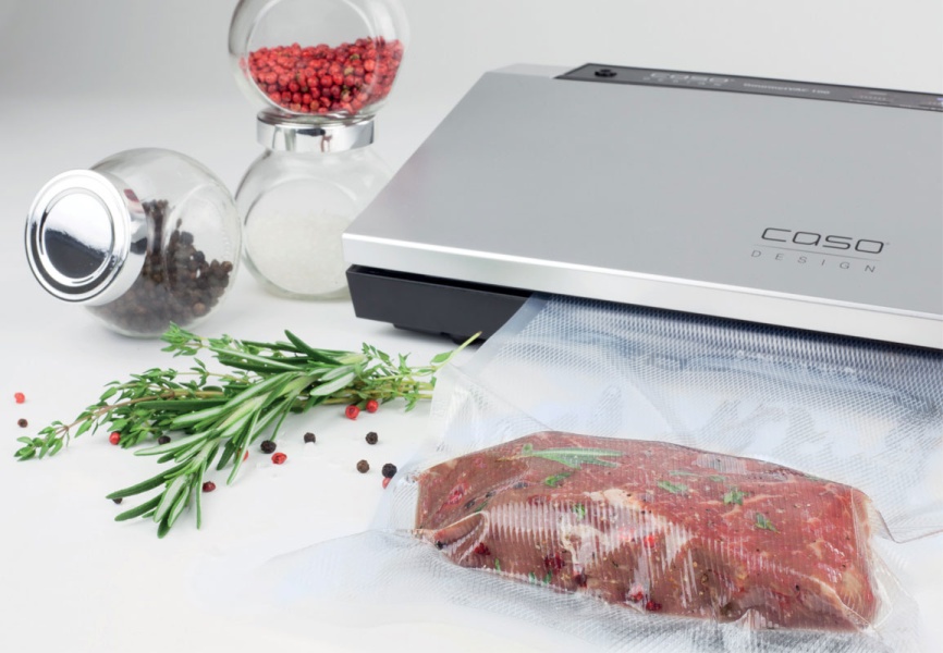 Вакуумный упаковщик Caso GourmetVAC 180, 9 л/мин, нержавеющая сталь фото 5