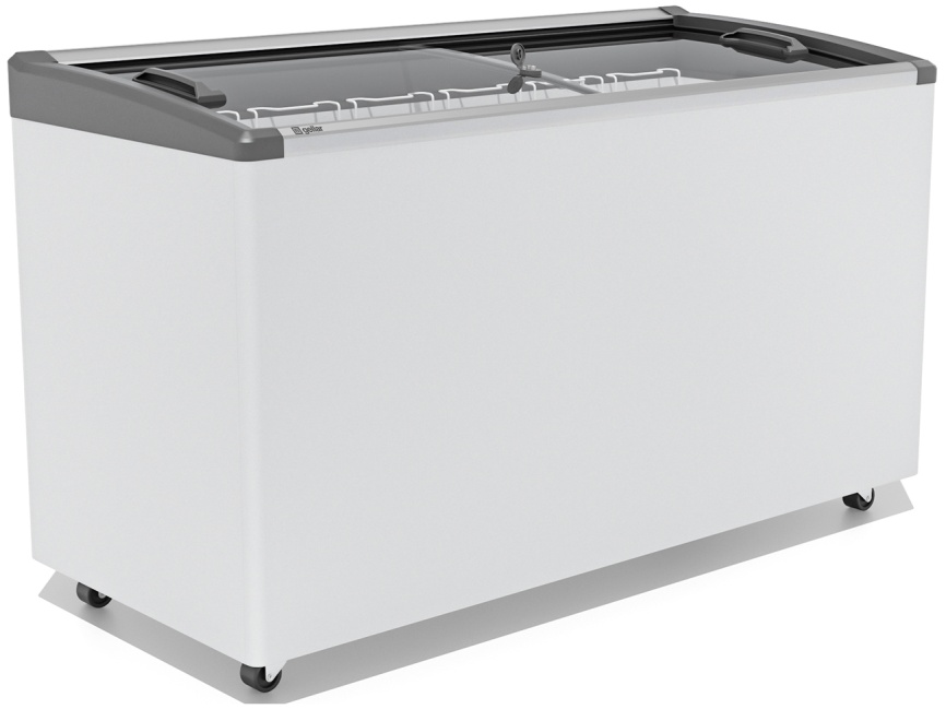 Морозильный ларь Gellar FG 500 E A 450 л, серый фото 2