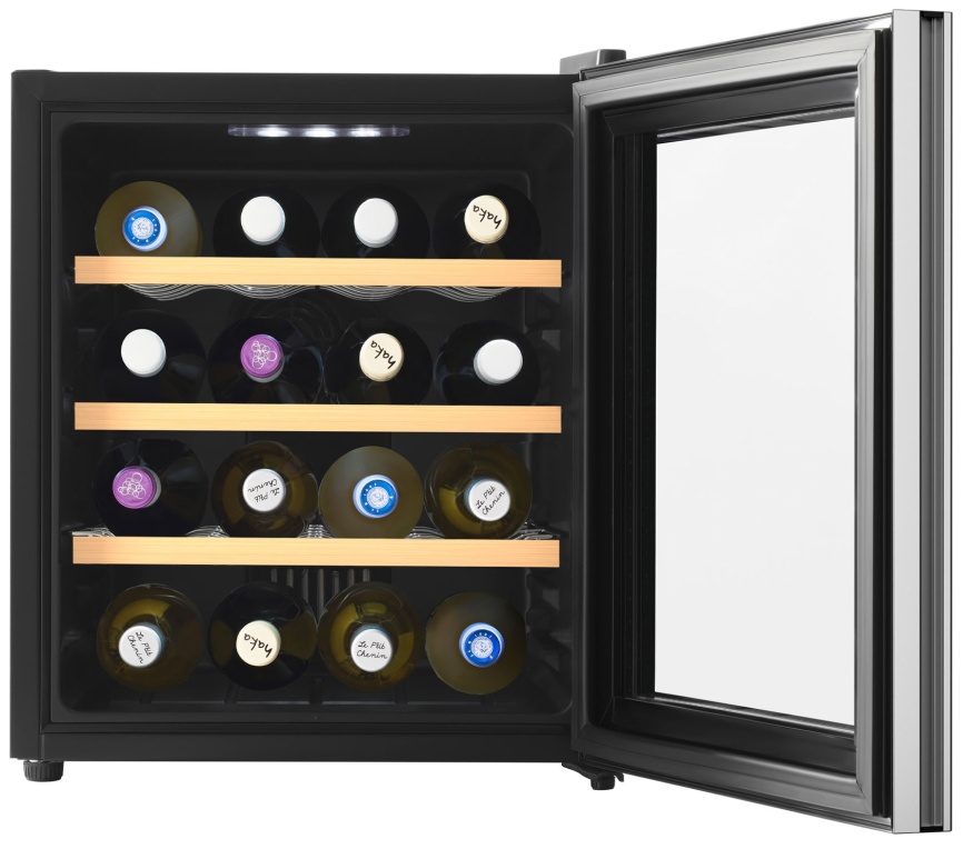 Винный шкаф Tesler WCV-160 SILVER фото 9