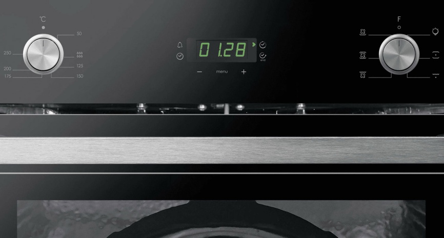 Электрический духовой шкаф Candy FCT615NXLRU 59 см, 70 л, гриль и конвекция, черный фото 3