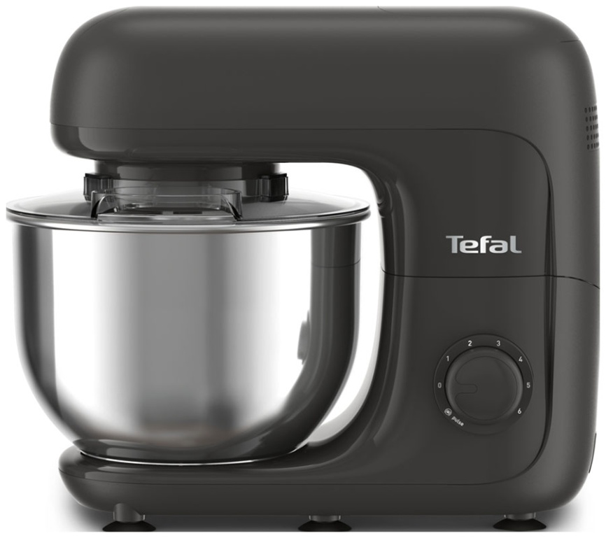 Кухонная машина Tefal Bake Essential QB161H38, черный/ серый фото 1