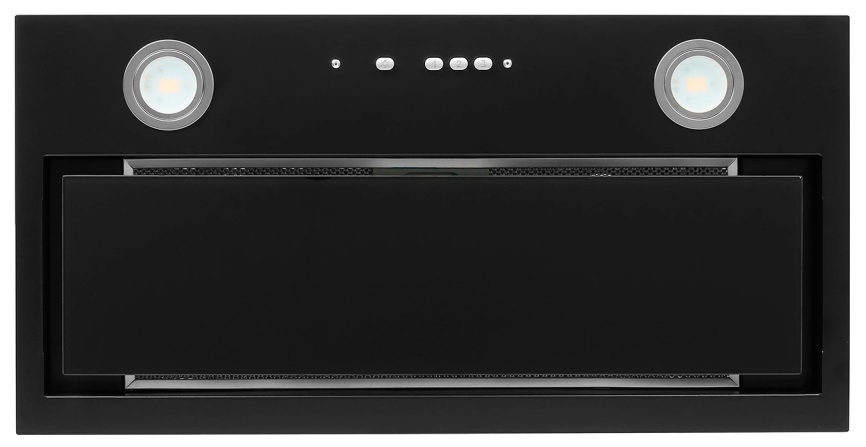 Вытяжка встраиваемая Elikor Cube 60П-1000, черный/черный фото 6
