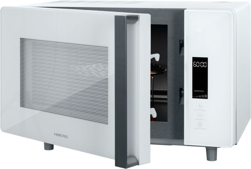 Микроволновая печь - СВЧ Hiberg i-VM 4588 W, инверторная фото 3
