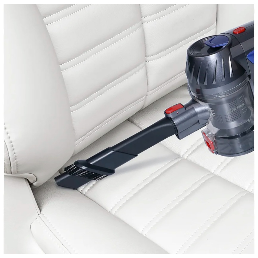 Пылесос вертикальный BQ VC1002H, серый/синий фото 8