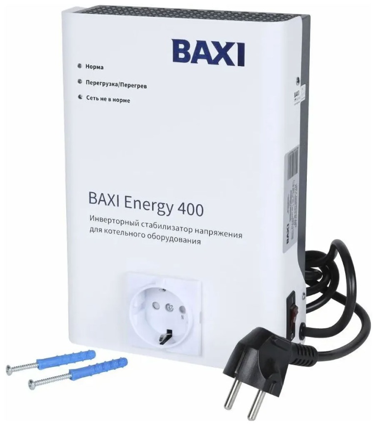 Стабилизатор инверторный для котельного оборудования  Baxi Energy 400 для котлов любого типа фото 2