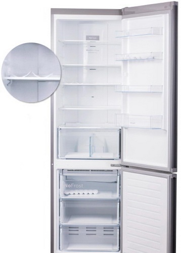 Двухкамерный холодильник Weissgauff CBN2WC2B2 фото 2