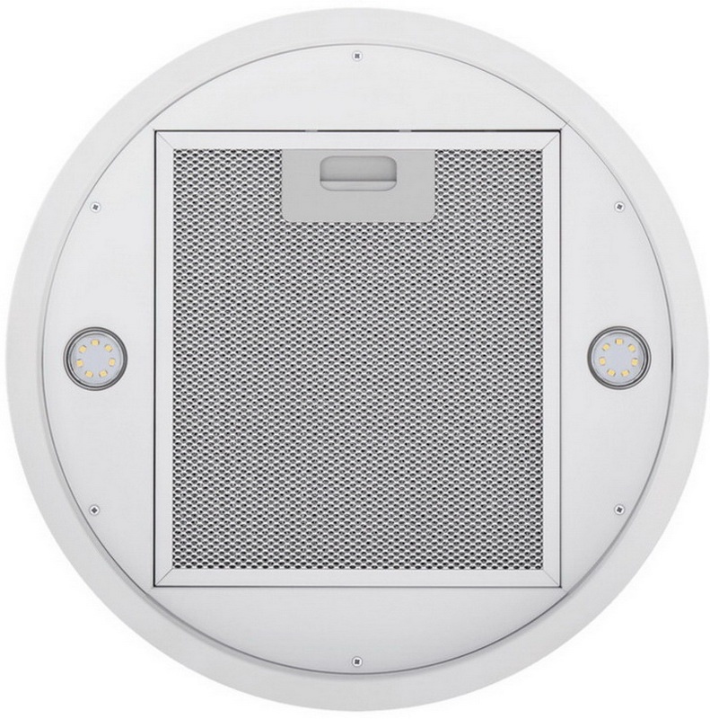 Вытяжка Maunfeld Lee Isla 39 264.4 Вт 4 скорости, кнопочное управление, белый фото 9