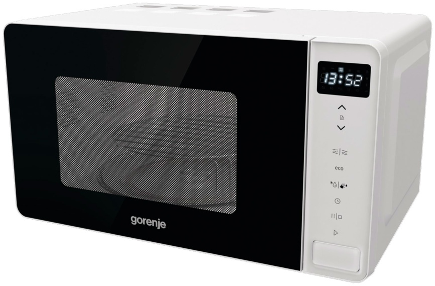 Микроволновая печь - СВЧ Gorenje 20L GRILL MO20S4W 733241 черно-белый фото 3