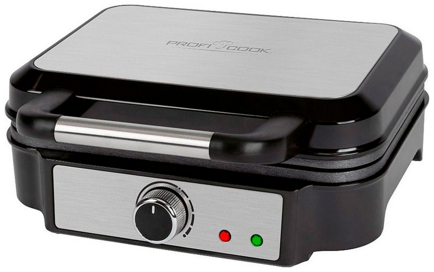 Вафельница Profi Cook PC-WA 1240 inox, термостат, быстрый нагрев фото 1
