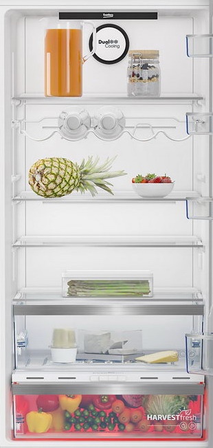 Двухкамерный холодильник Beko B5RCNK403ZXBR No frost, серый металлик фото 4