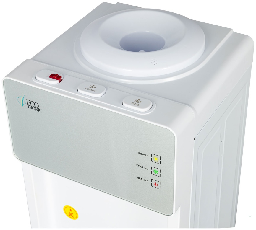 Кулер для воды Ecotronic K23-LCE XS white-silver (ETK12619) фото 6