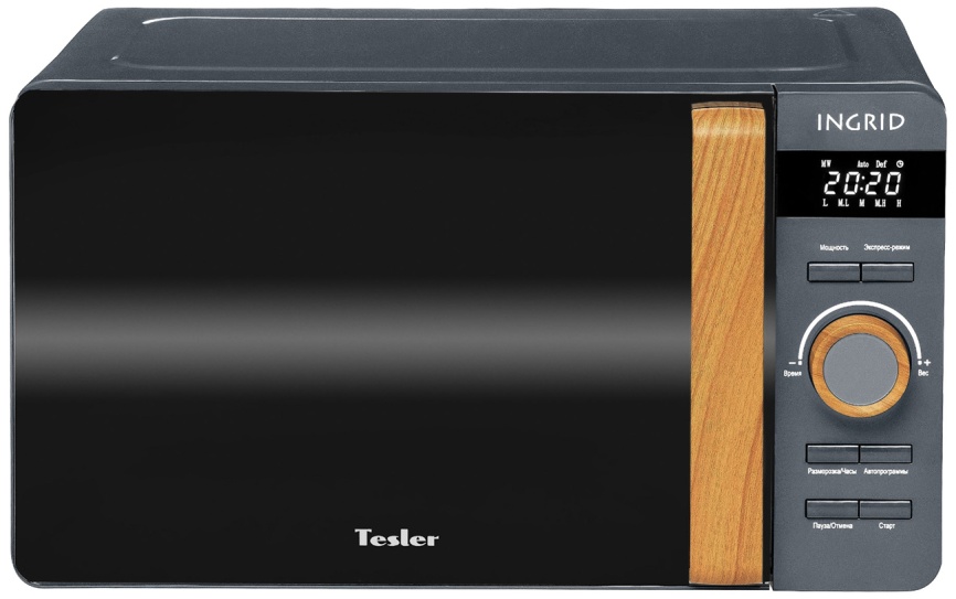 Микроволновая печь - СВЧ Tesler ME-2044 GREY 20л, 700 Вт, серый фото 1