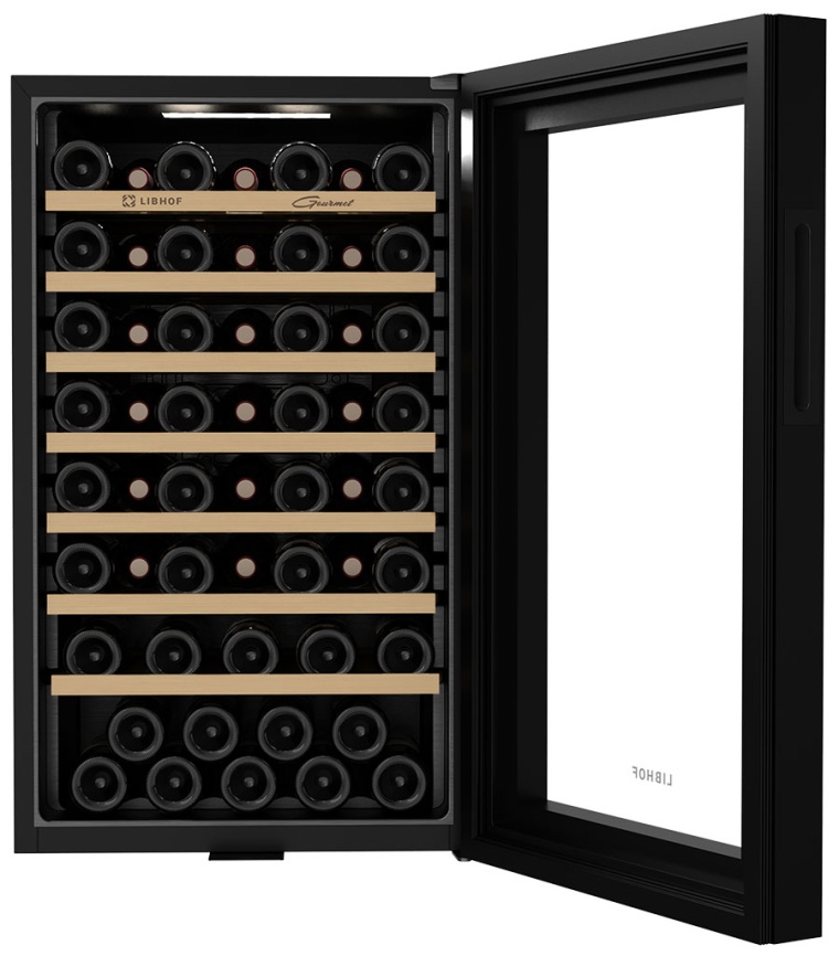 Винный шкаф Libhof GM-56 black фото 5