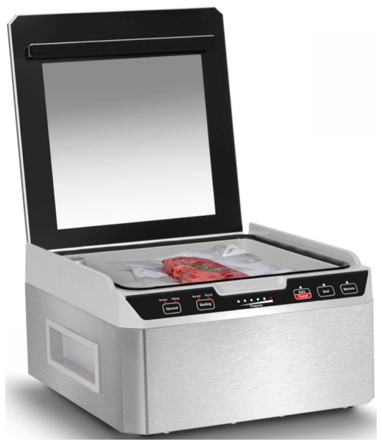 Вакуумный упаковщик Caso VacuChef 40, 280 Вт, 70 л/мин, двухпоршневый насос фото 4