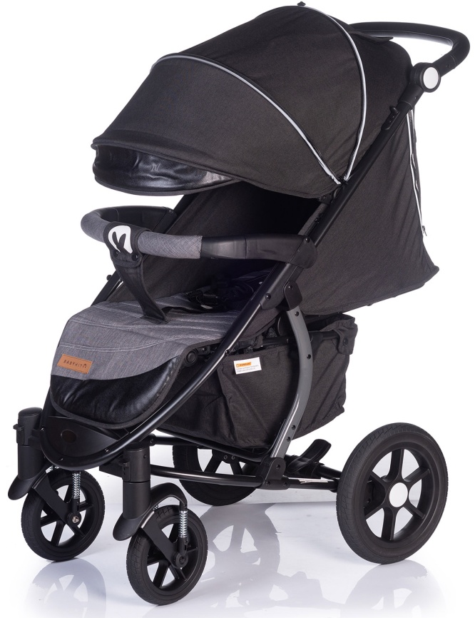 Коляска Babyhit TRIBUTE (BS102) BLACK фото 8