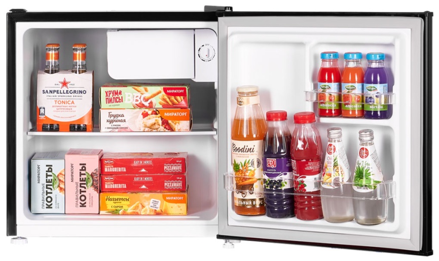 Мини-холодильник Maunfeld MFF50RB, черный фото 3