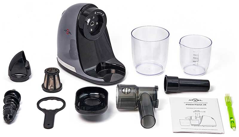 Соковыжималка Atvel PowerTwist J3, Gray (75201) фото 2