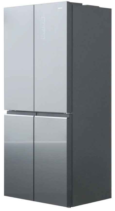 Многокамерный холодильник Centek CT-1745 NF Gray Glass No frost, серый фото 4