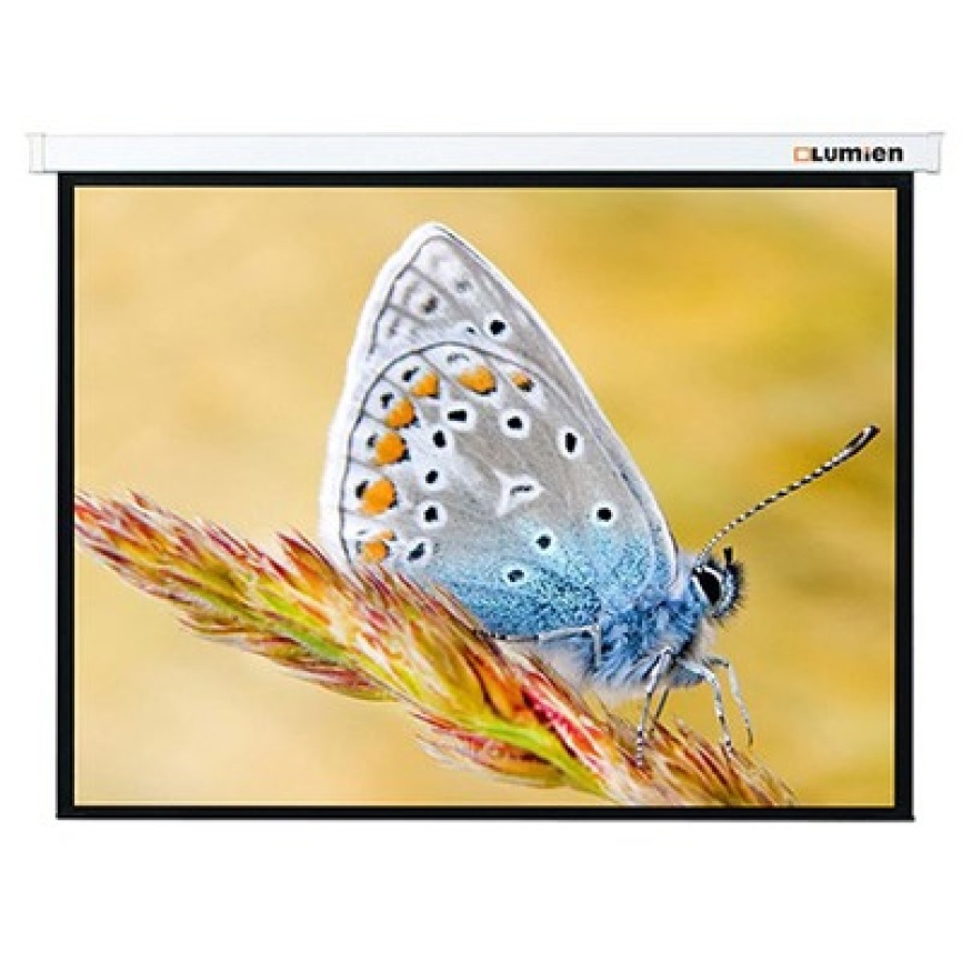 Экран Lumien LMC-100103 203x203см Master Control 1:1 настенно-потолочный рулонный (моторизованный привод) фото 5