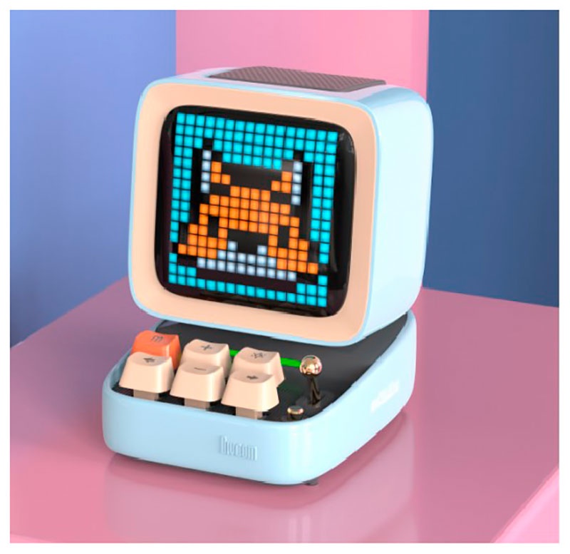 Умная колонка Divoom Ditoo Pro голубая (41000009678) фото 8