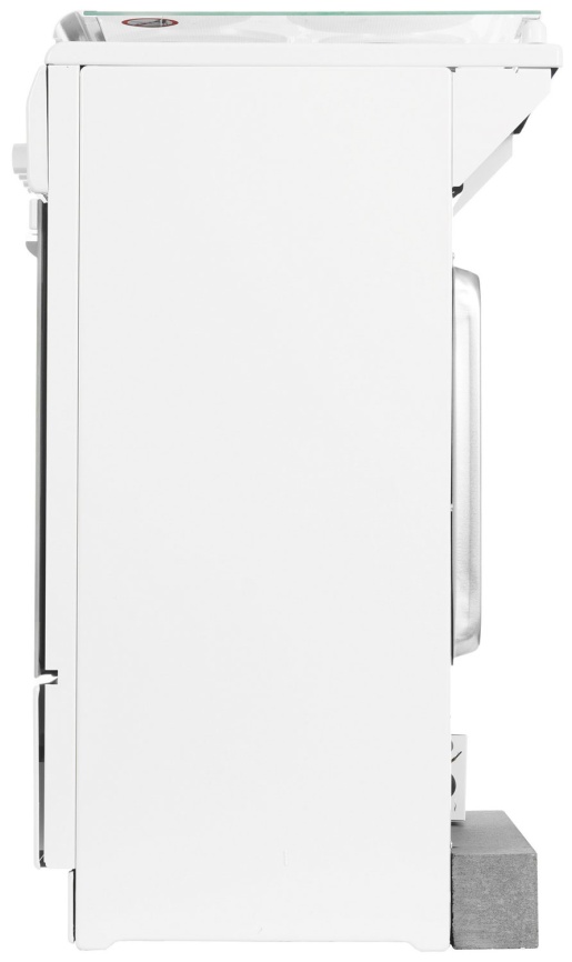 Электроплита De luxe 5004.13э кр 50 см, 4 конфорки, белый фото 3