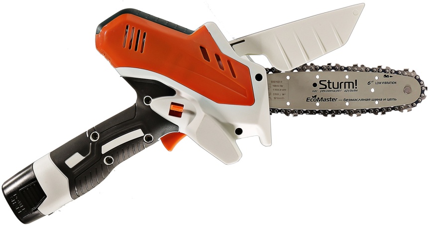 Пила цепная аккумуляторная Sturm! CSC1804, 2 аккумулятора, зарядное устройство, кейс фото 7