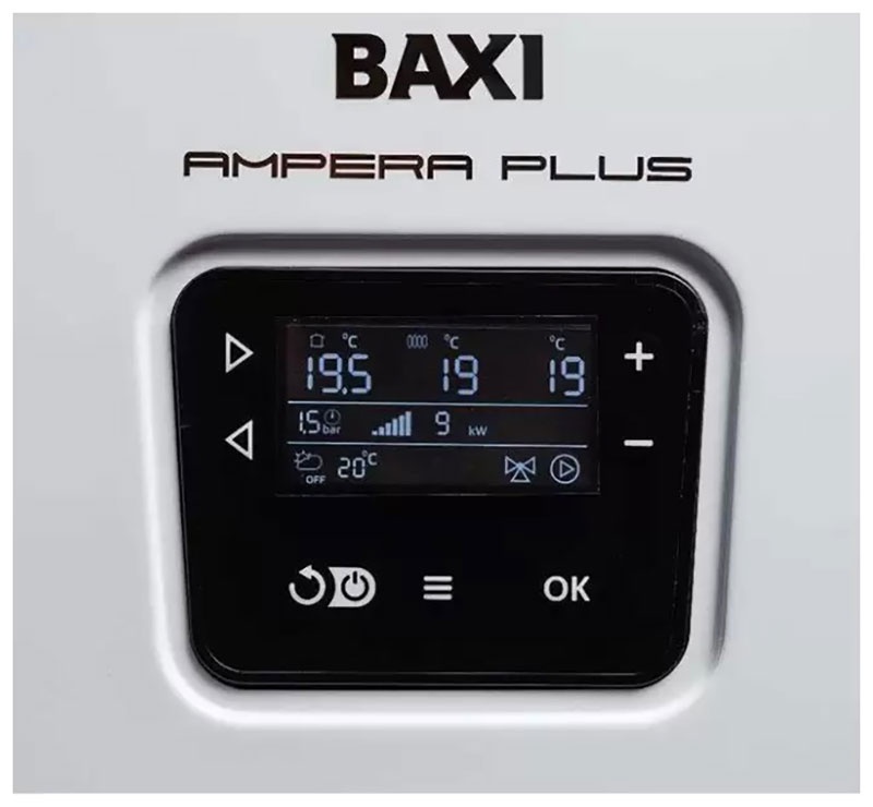 Котел электрический Baxi AMPERA Plus 12 фото 3