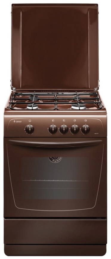 Газовая плита Gefest ПГ 1200-С7 К89 60 см, 63 л, 4 конфорки, коричневый фото 1